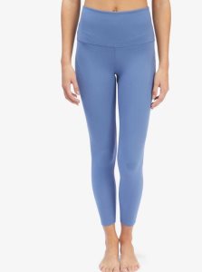 Bijou Blue Roxy Kaileo High Waisted Ankle Length Workout Leggings | HYWXJB731