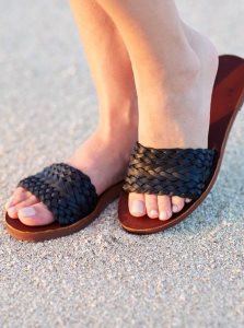 Black Roxy Arabella Lx Fashion Sandal | VORUGK815