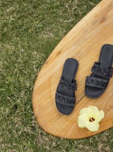 Black Roxy Dafni Sandals | WDKEOU246