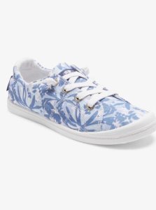 Blue/White Roxy Bayshore Shoes | CQLOGJ215