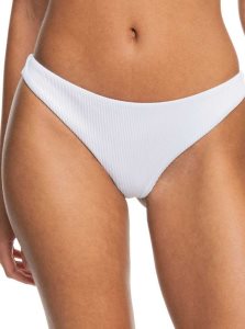 Bright White Roxy Love The Baja Cheeky Bikini Bottoms | HJLMAI762