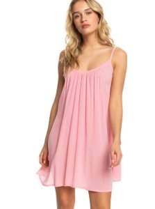 Candy Pink Roxy Summer Adventures Short Dress | XQLPDA539