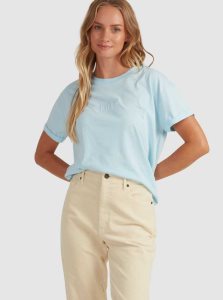 Cool Blue Roxy Surfing In Sunshine Screen Tee | THAUYS027