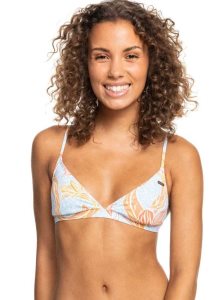 Cool Blue S Island Time Roxy Island In The Sun Triangle Bikini Top | RBWMIG241