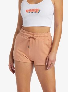 Cork Roxy Check Out Sweat Shorts | ISFEKR589