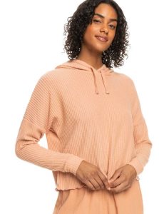 Cork Roxy Twilight Mood Cozy Thermal Hoodie | INCHRE837