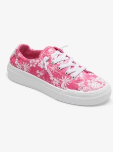 Crazy Pink Flower Roxy Rae Shoes | KXYRQZ028