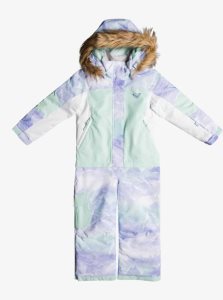 Fair Aqua Seous Rg Roxy 2-7 Sparrow Jumpsuit Snow Suit | EPNMBZ481