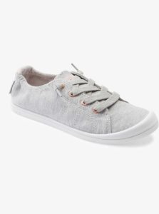 Heather Grey/White Roxy Bayshore Shoes | WYVICZ986