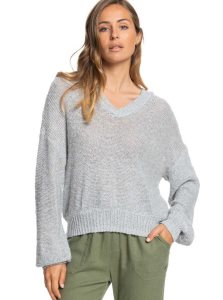 Heritage Heather Roxy Together Again Knitted Hoodie | MXPJFI125