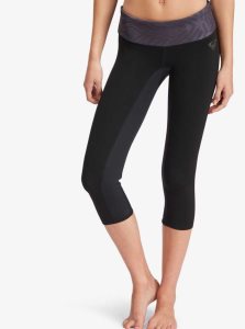 Jet/Black Roxy Salt Water Surf Leggings | UETYQR450