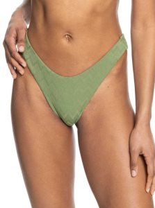 Loden Green Roxy Current Coolness Cheeky Bikini Bottoms | ALQHYN480