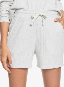 Metro Heather Roxy Sunday Morning Rib Shorts | HZVQWG861