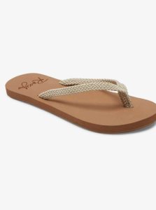 Natural Roxy Malia Flip-Flops | RCZMIL597