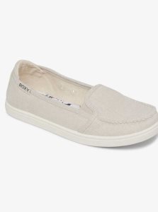 Oatmeal Roxy Minnow Slip-On Shoes | NESAMZ279