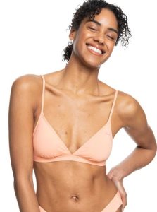 Papaya Punch Roxy Beach Classics Triangle Bikini Top | PWZXHT709