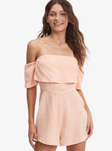 Peach Bud Roxy Another Day Romper | DHJCFE653