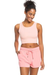 Peach Bud Roxy Good Keepsake Crop Top | BSFLED065