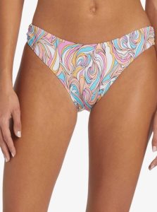 Swirly Daze Roxy Beach Classics Strap Hipster Bikini Bottoms | GUJRKT518