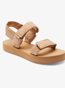 Tan/Brown Roxy Cage Sandals | IKGYBX250