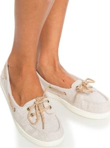 Tan Roxy Ahoy Shoes | FZMUWD319