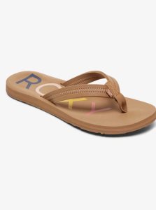 Tan Roxy Vista Flip-Flops | SVUTBJ075