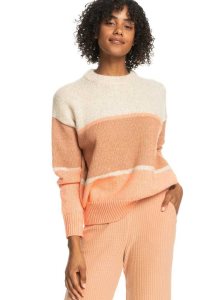 Tapioca Roxy Too Far Crew Neck Sweater | RPOQMF732