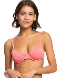 Tea Rose Roxy Love The Muse Bikini Top | XWYVDN649