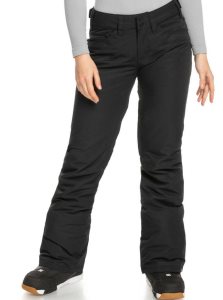 True Black Roxy Backyard Insulated Snow Pants | AGVSCX162