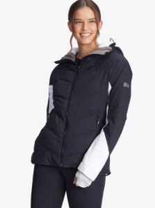 True Black Roxy Dusk Insulated Snow Jacket | GDWBPK721