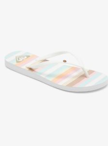 White/Pink/Multi Roxy Bermuda Sandals | WQHVYX276