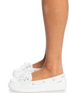 White Roxy Ahoy Shoes | HMLAWK863